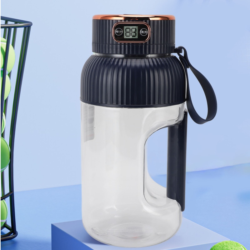 Meal Prep Gym - เครื่องปั่นน้ำผลไม้พกพาขนาดเล็ก 150W ความจุ 1200 มล. ชาร์จผ่าน