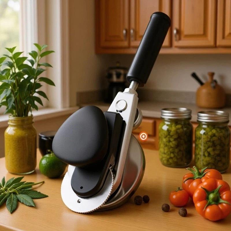 ที่เปิดกระป๋องแบบมือหมุนพร้อมด - Meal Prep Manual บทวิจารณ์และราคา
