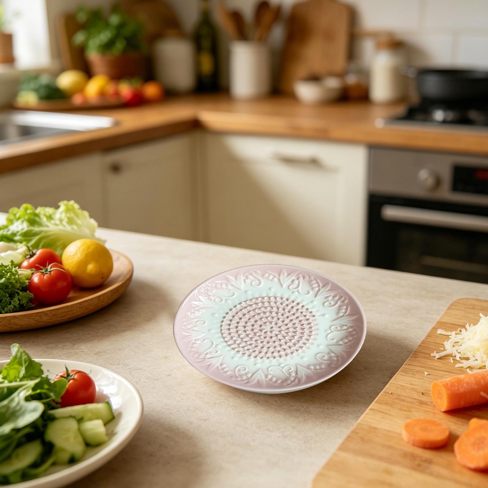 แผ่นขูดกระเทียมเซรามิกแบบมีลาย - Meal Prep Manual บทวิจารณ์และราคา