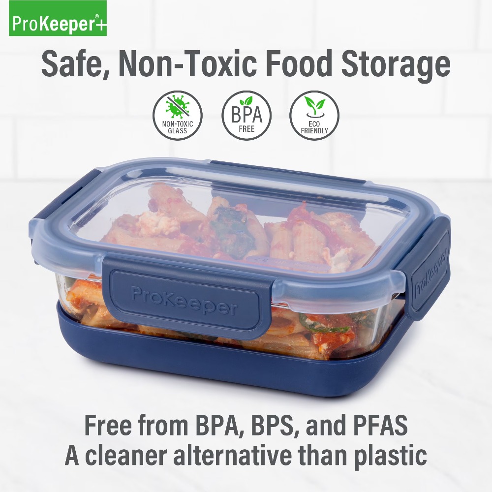 ภาชนะเก็บอาหารแก้วขนาด 2.8 คัพ - Meal Prep Lunch Boxes บทวิจารณ์และราคา