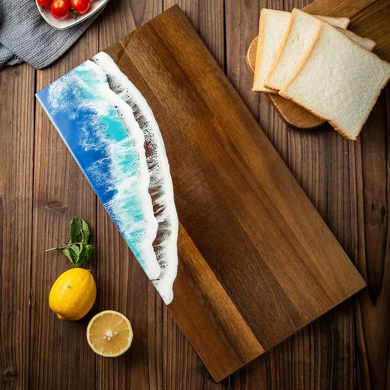 เขียงไม้กระถินเทศเคลือบอีพ็อกซ - Meal Prep Cutting บทวิจารณ์และราคา