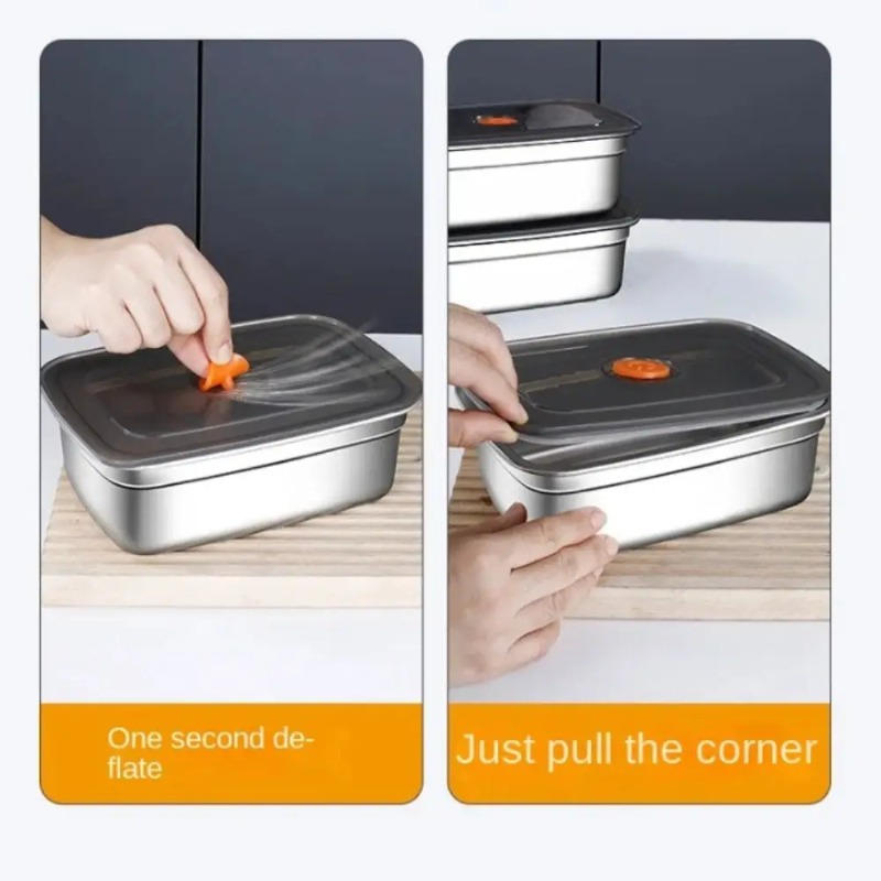 กล่องอาหารกลางวันสแตนเลสแบบพกพ - Meal Prep Lunch Boxes บทวิจารณ์และราคา