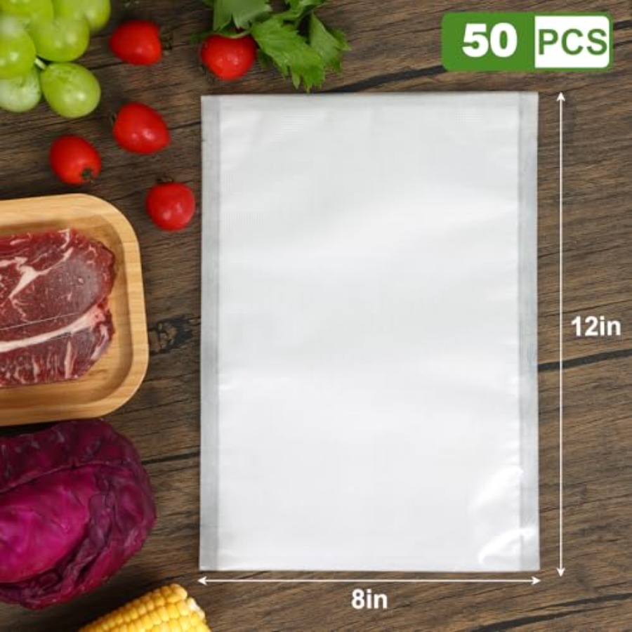 ถุงซีลสูญญากาศ Moretoes pcs, ถ - Meal Prep Cutting บทวิจารณ์และราคา