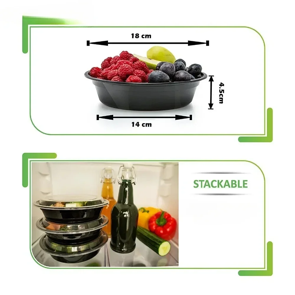 กล่องข้าวกลางวันเบนโตะแบบพกพาส - Meal Prep Lunch Boxes บทวิจารณ์และราคา