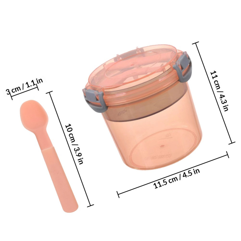 ชุดขวดโอ๊ตมีลแบบพกพา 2 ชิ้น พร - Meal Prep Gym บทวิจารณ์และราคา