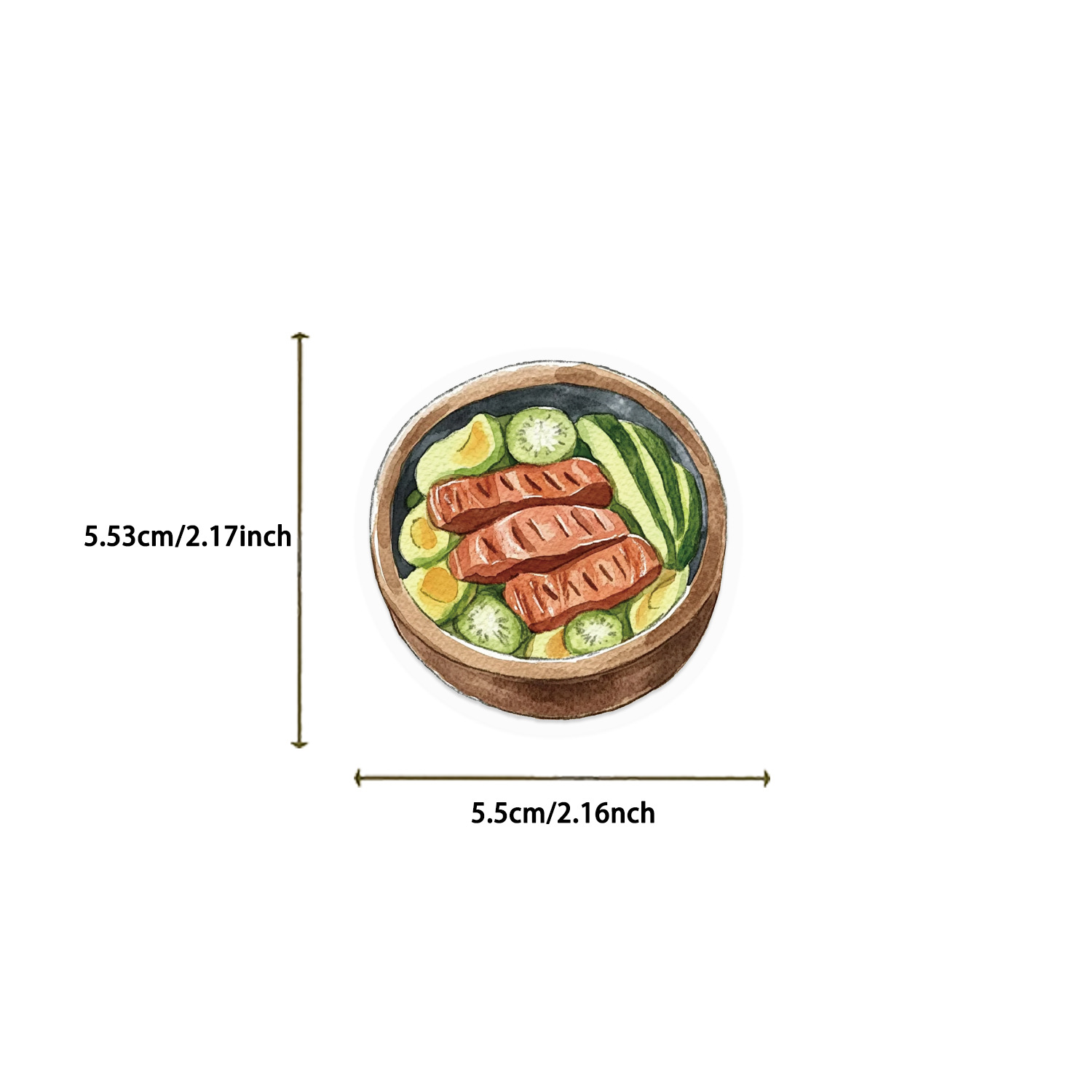 50PCS สติกเกอร์สีน้ำฟิตเนสไลฟ์ - Meal Prep Gym บทวิจารณ์และราคา
