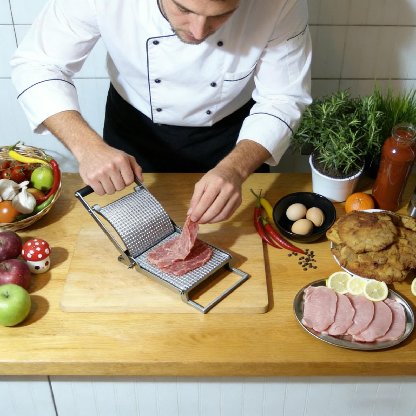 เครื่องนวดเนื้อสแตนเลสแบบใช้มื - Meal Prep Manual บทวิจารณ์และราคา