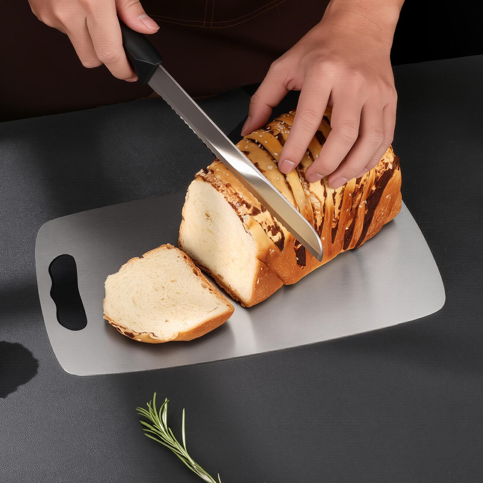 เขียงสแตนเลสสองด้าน อุปกรณ์ครั - Meal Prep Cutting บทวิจารณ์และราคา