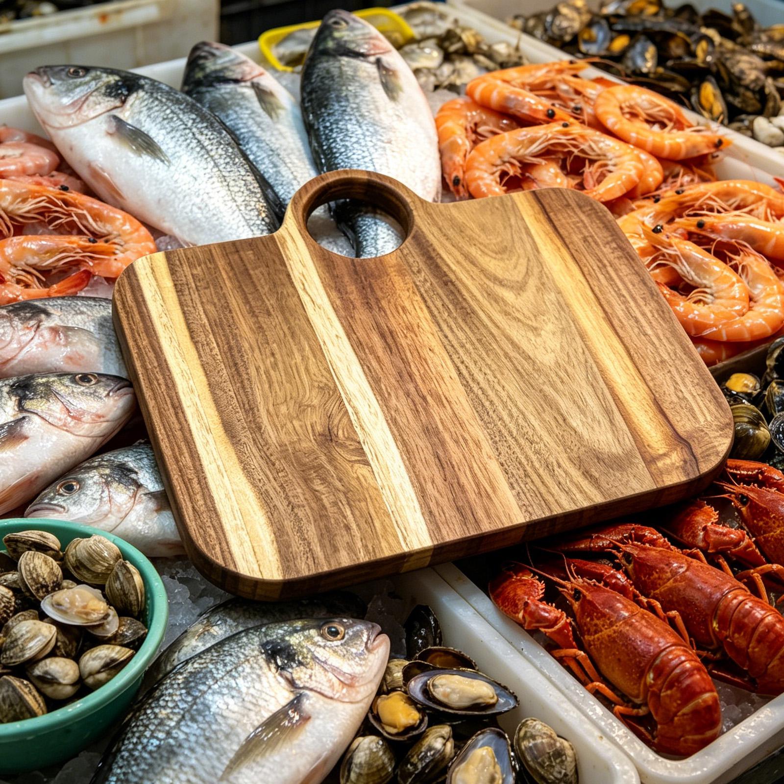 เขียงครัวกันลื่น รูปทรงกระเป๋า - Meal Prep Cutting บทวิจารณ์และราคา