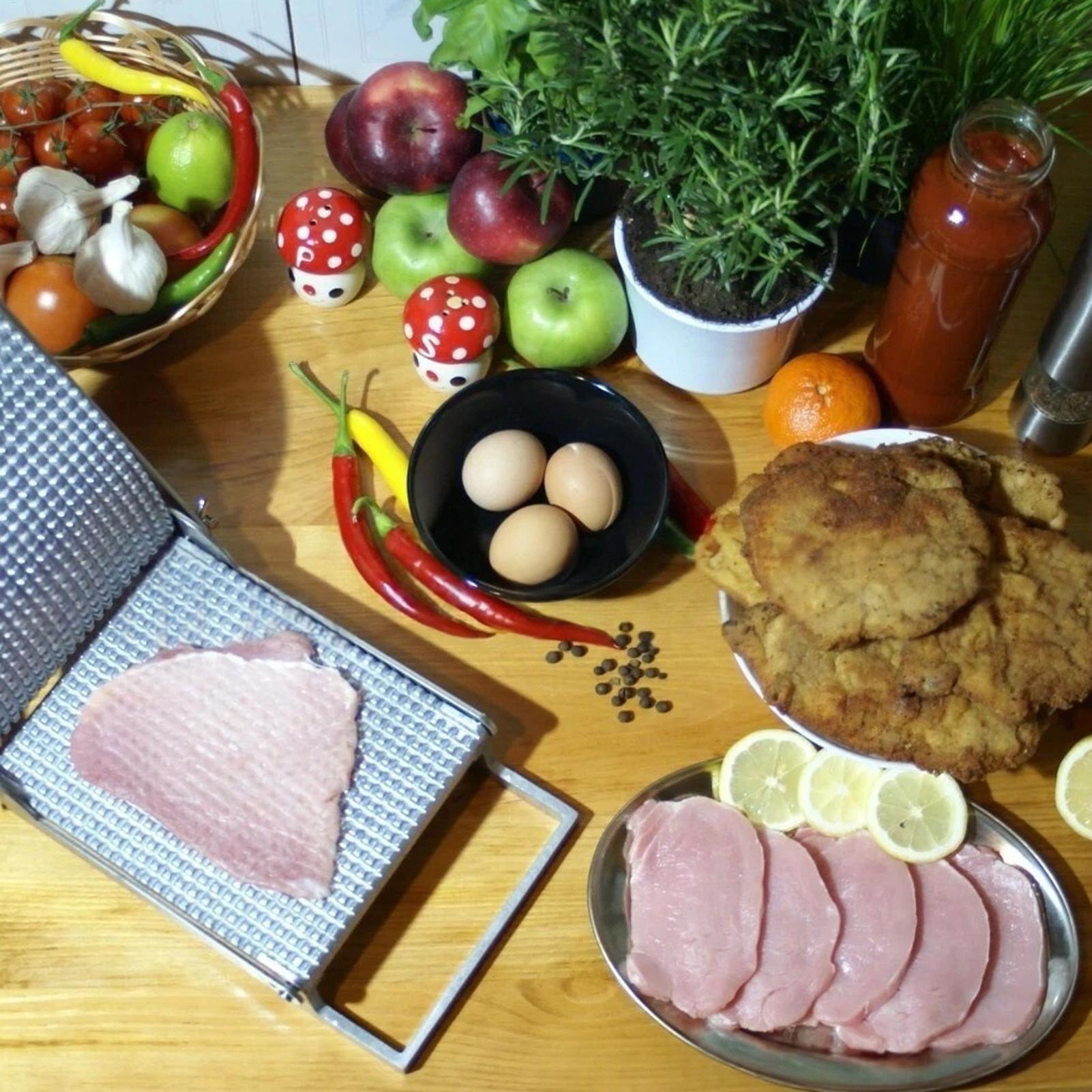 เครื่องนวดเนื้อสแตนเลสแบบใช้มื - Meal Prep Manual บทวิจารณ์และราคา