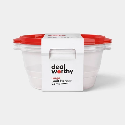 กล่องเก็บอาหารทรงกลมขนาดใหญ่ 1 - Meal Prep Bulking บทวิจารณ์และราคา