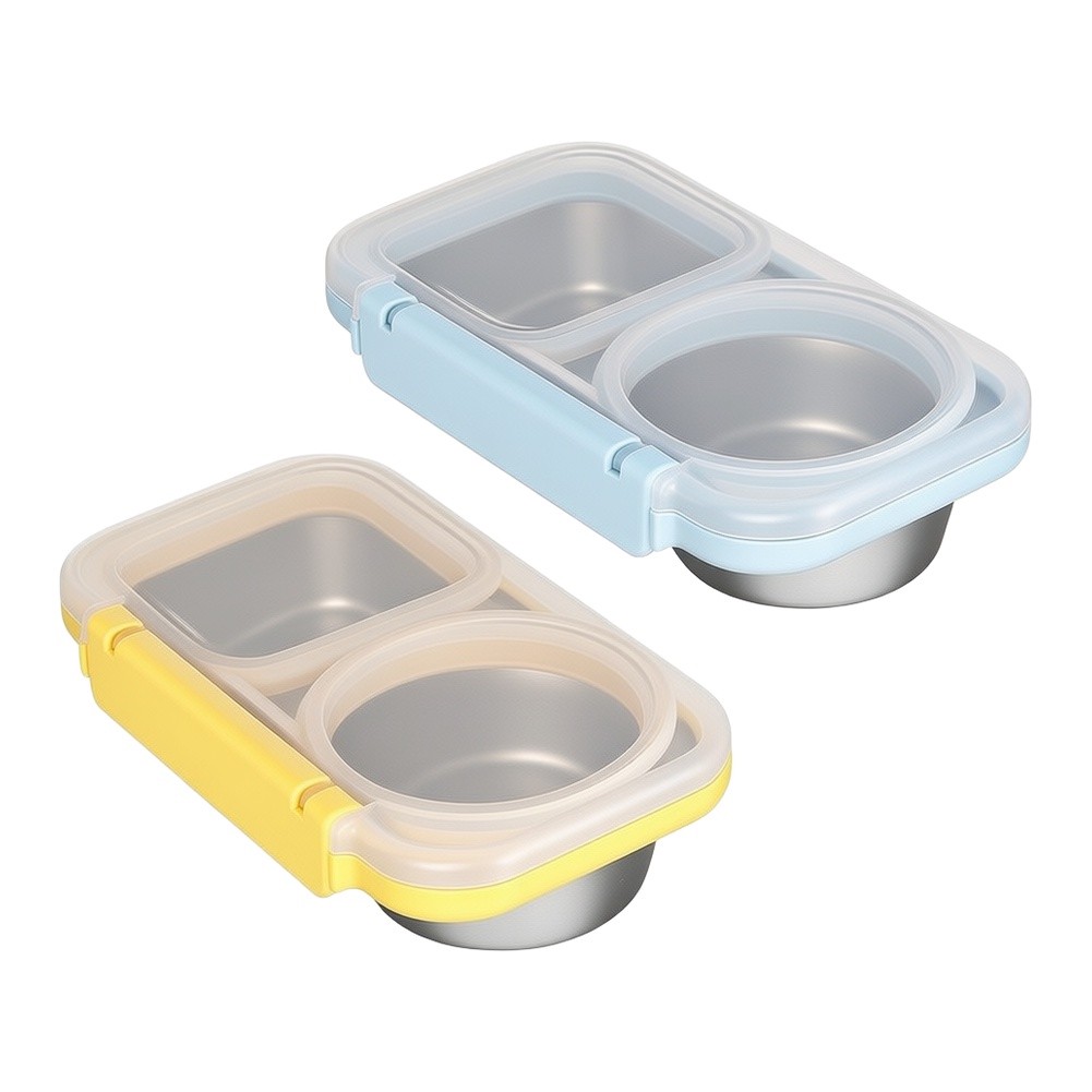 ชุด 2 ชิ้น กล่องอาหารกลางวันสแ - Meal Prep Gym บทวิจารณ์และราคา