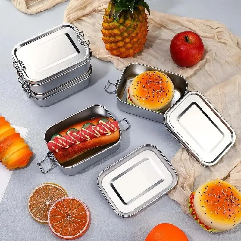 กล่องอาหารกลางวันสแตนเลส 304 ข - Meal Prep Lunch Boxes บทวิจารณ์และราคา