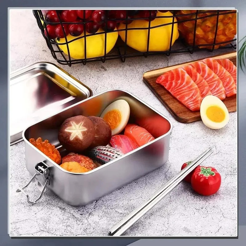 กล่องอาหารกลางวันสแตนเลส 304 ข - Meal Prep Lunch Boxes บทวิจารณ์และราคา