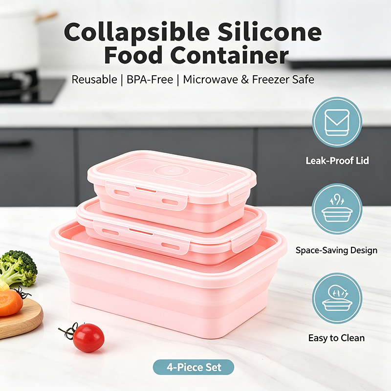 กล่องอาหารกลางวันซิลิโคนพับได้ - Meal Prep No Microwave บทวิจารณ์และราคา