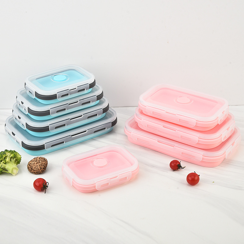 กล่องอาหารกลางวันซิลิโคนพับได้ - Meal Prep No Microwave บทวิจารณ์และราคา