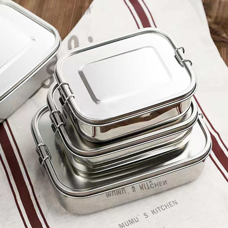 304 สแตนเลสสตีลกล่องอาหารกลางว - Meal Prep Lunch Boxes บทวิจารณ์และราคา