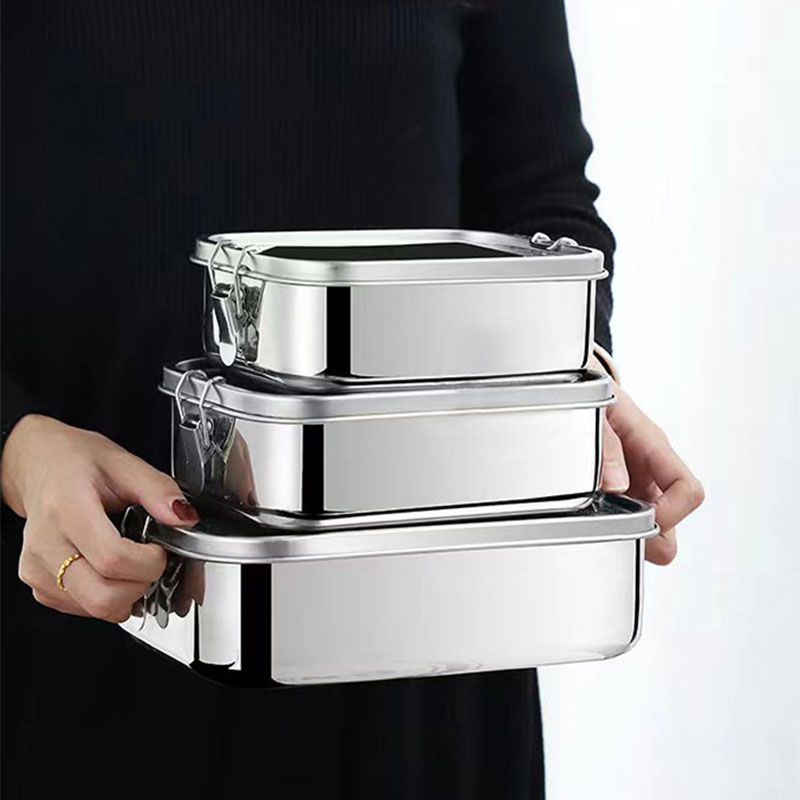 304 สแตนเลสสตีลกล่องอาหารกลางว - Meal Prep Lunch Boxes บทวิจารณ์และราคา