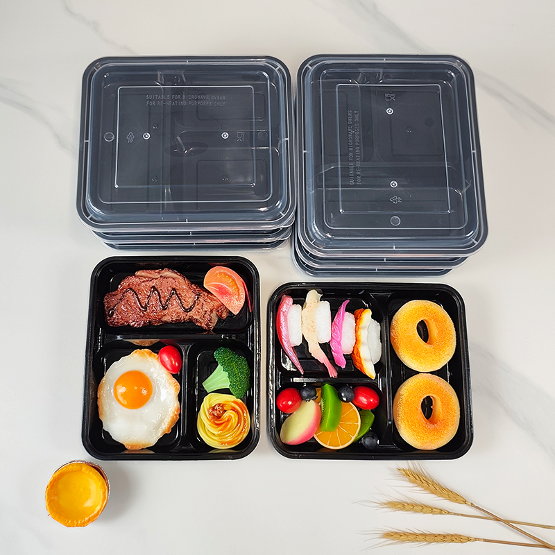 กล่องเตรียมอาหาร 3 ช่อง ขนาด 3 - Meal Prep Gym บทวิจารณ์และราคา